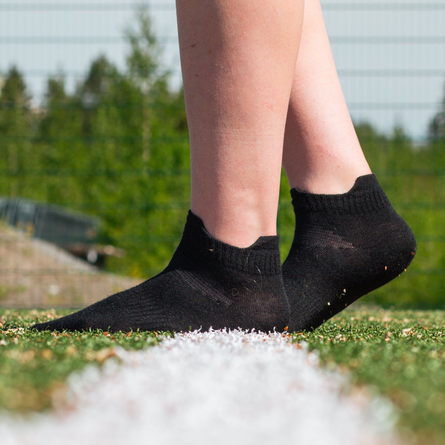 Liitosocks- Alpaca wool- Liitosocks- worn on a football field for light comfort and natural breathability.