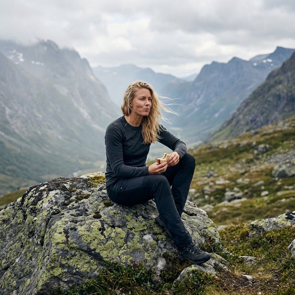 VAELTAJA 100 - Light alpaca longsleeve